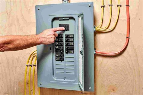 electrical box for water heater|shut off box.